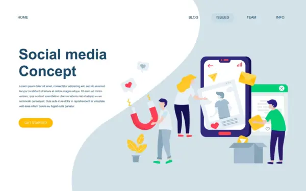 Social Media Page Setup