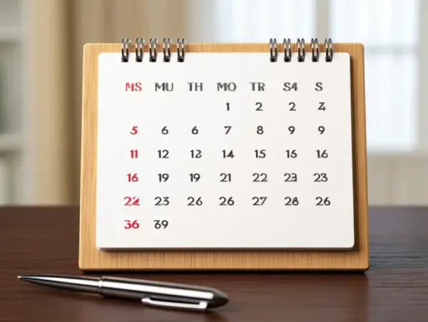 Desk Calendar